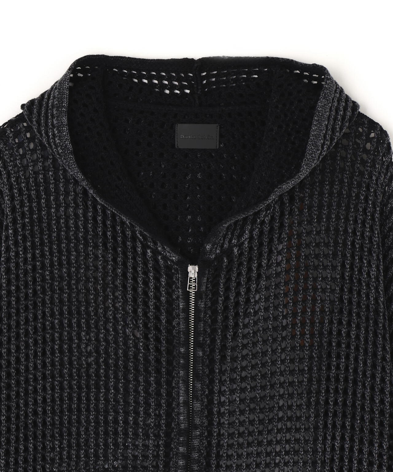【WEB&DEPOT限定】DankeSchon/ダンケシェーン/CHEMICAL MESH KNIT ZIP HOODIE