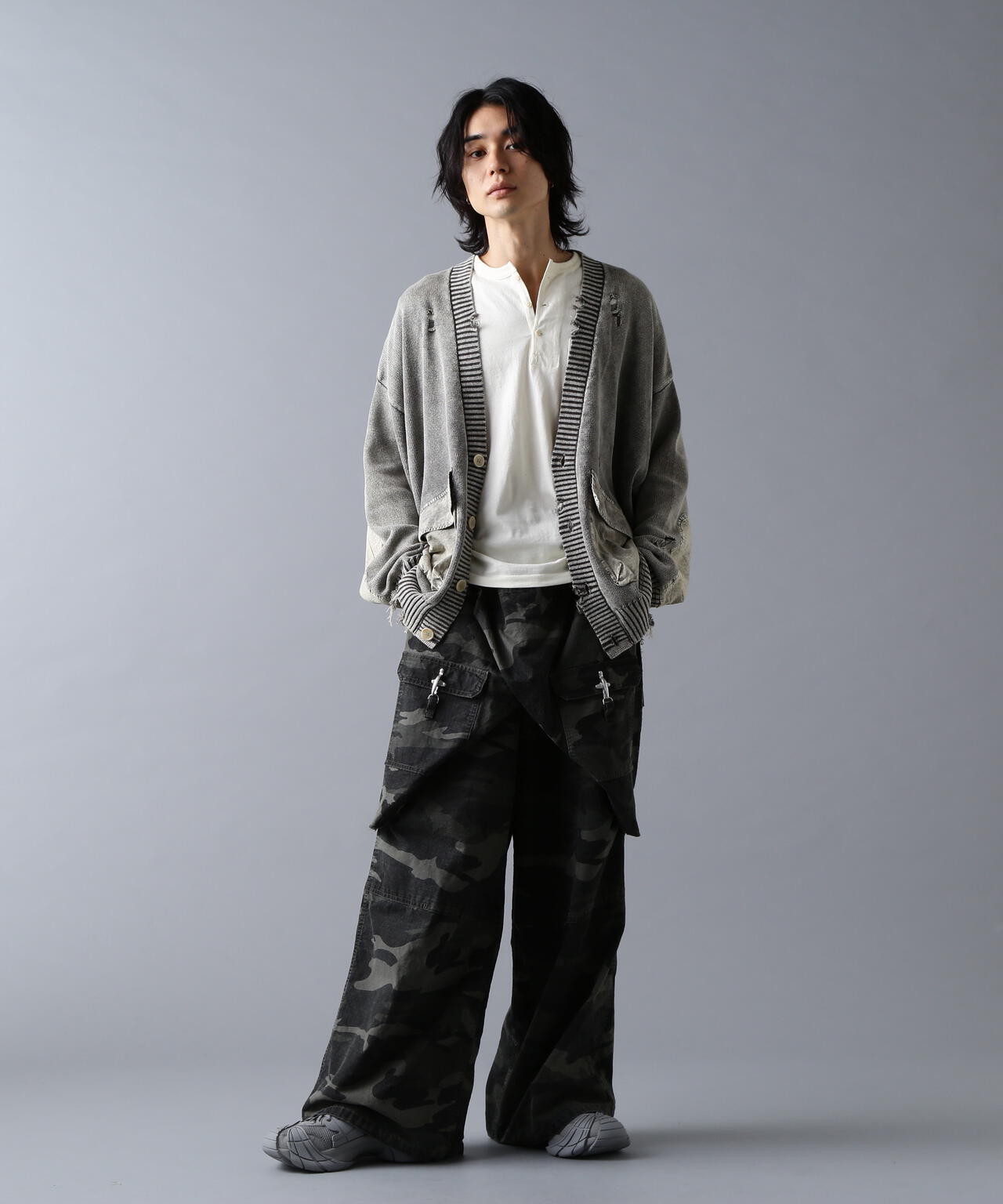 DankeSchon/ダンケシェーン/MILS KNIT CARDIGAN
