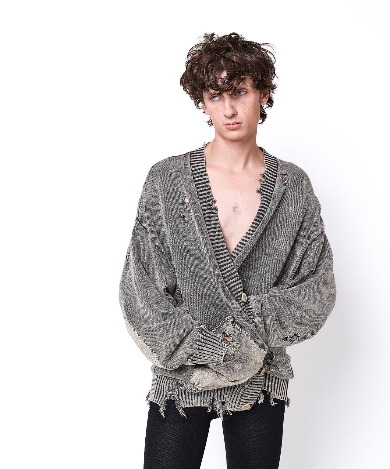 DankeSchon/ダンケシェーン/MILS KNIT CARDIGAN