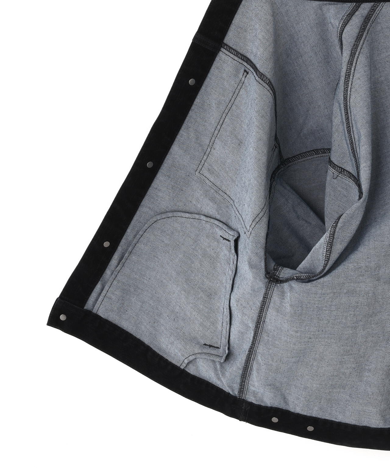 DankeSchon/ダンケシェーン/FLOCKY DENIM SHORT JACKET