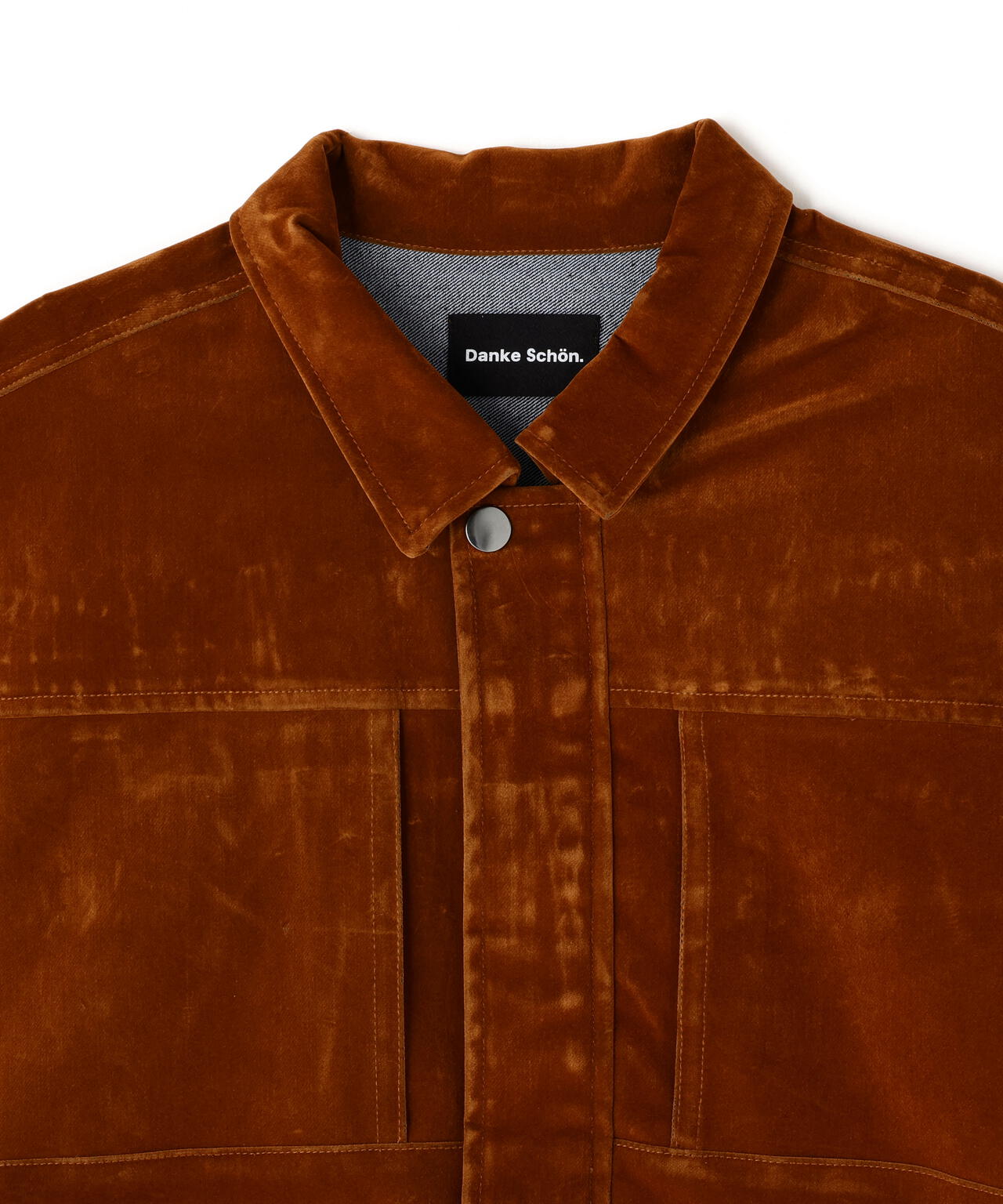 【WEB&DEPOT限定】DankeSchon/ダンケシェーン/FLOCKY DENIM JACKET