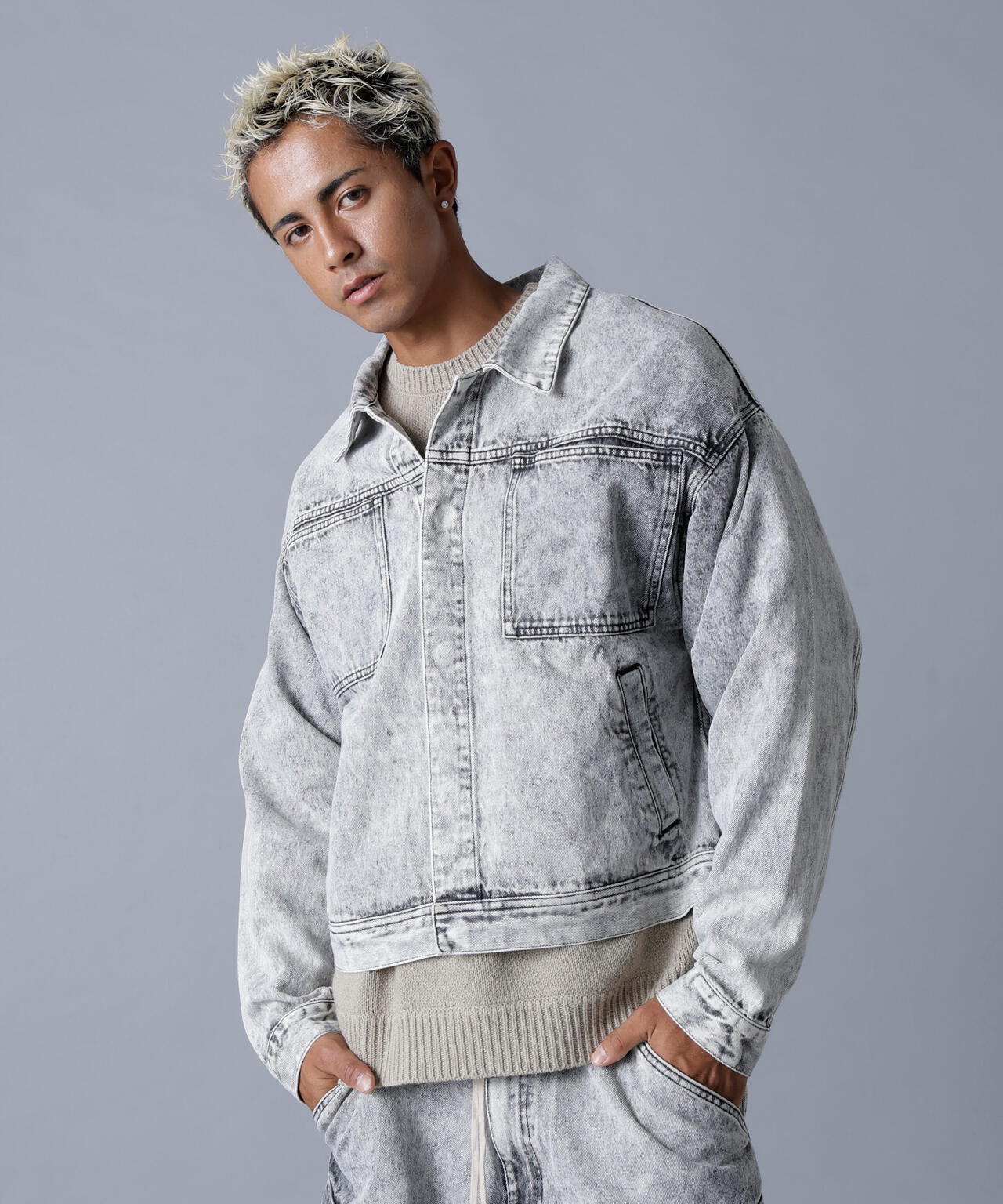 DankeSchon/ダンケシェーン/12oz CHEMICAL DENIM JACKET