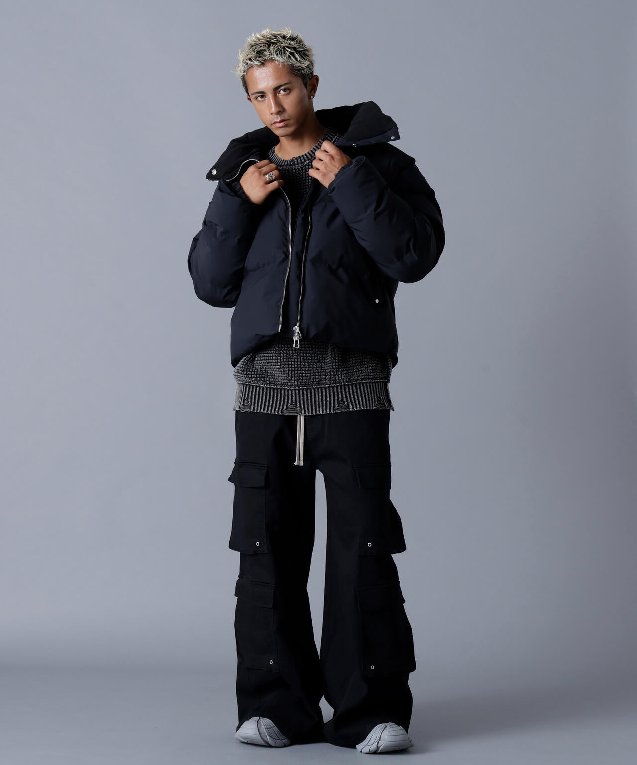 DankeSchon/ダンケシェーン/3LAYER NYLON BACK ZIP BLOUSON
