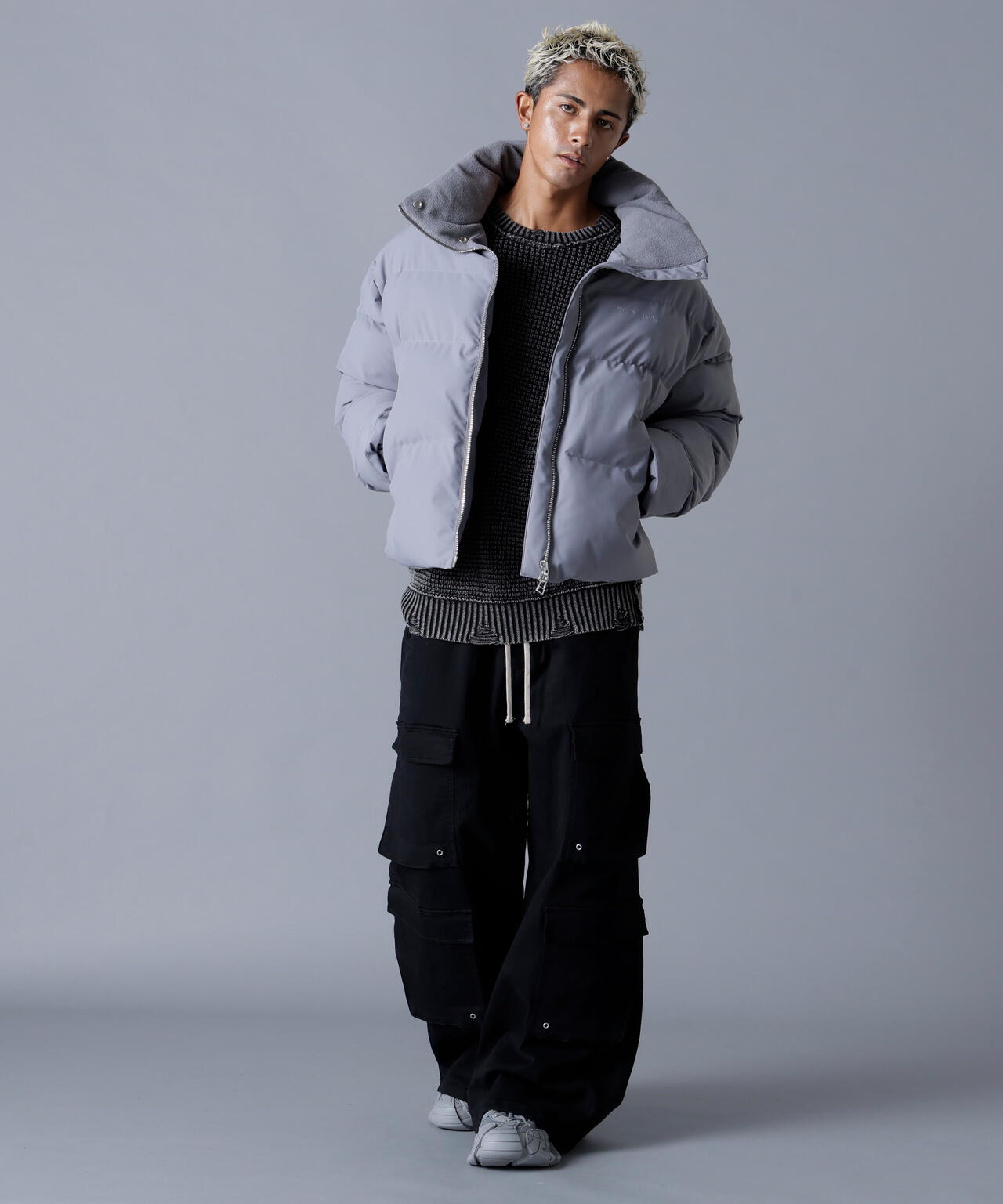 DankeSchon/ダンケシェーン/3LAYER NYLON BACK ZIP BLOUSON