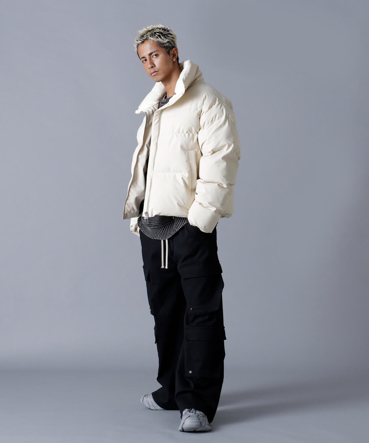 DankeSchon/ダンケシェーン/3LAYER NYLON BACK ZIP BLOUSON