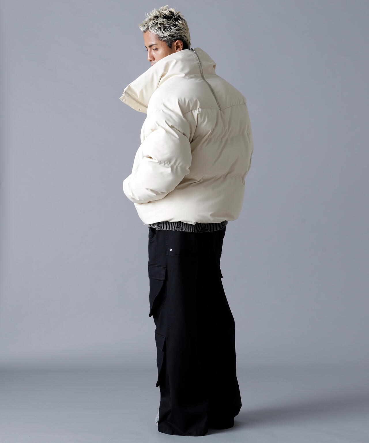 DankeSchon/ダンケシェーン/3LAYER NYLON BACK ZIP BLOUSON