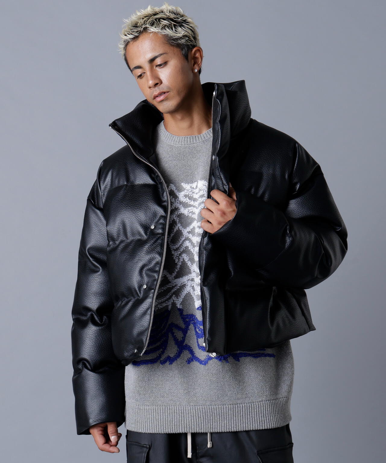 DankeSchon/ダンケシェーン/PU SHORT BLOUSON COWHIDE
