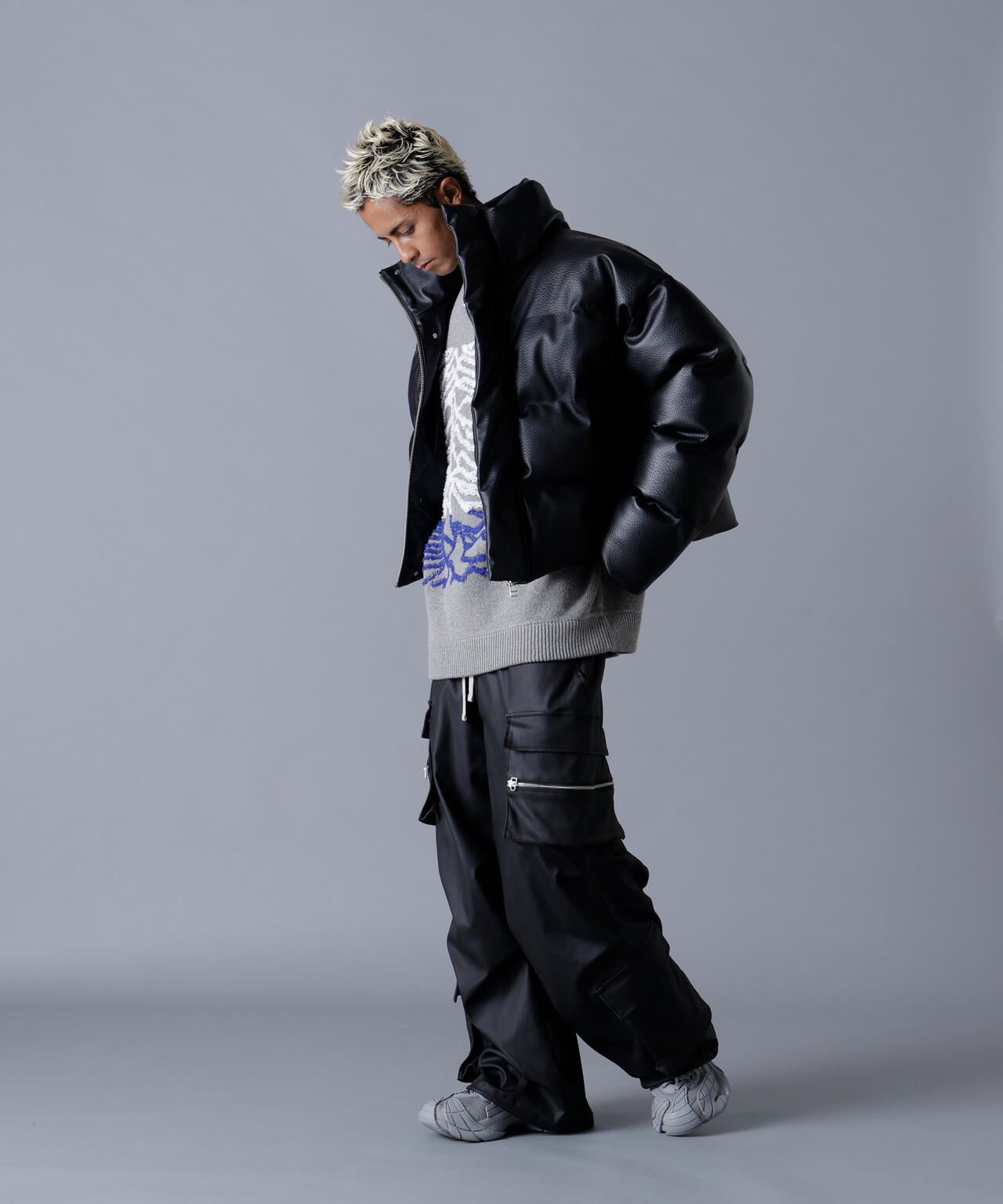 DankeSchon/ダンケシェーン/PU SHORT BLOUSON COWHIDE