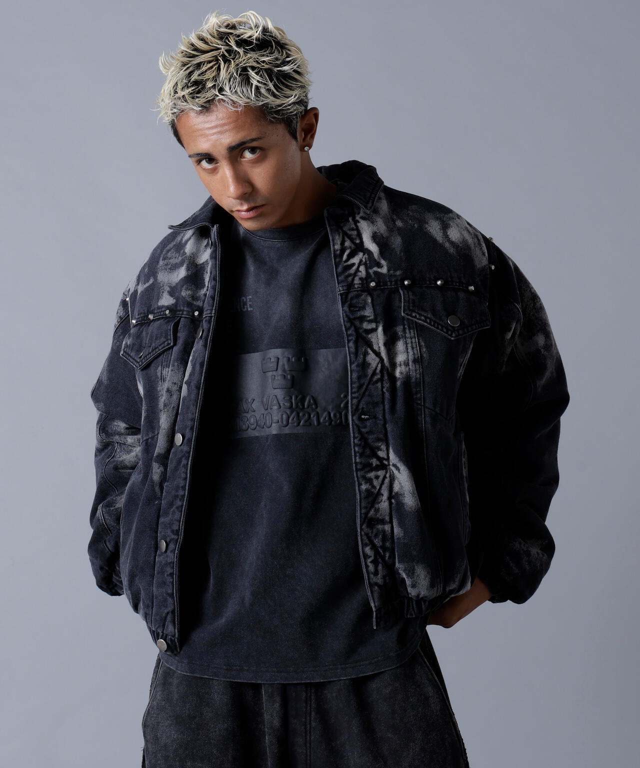 DankeSchon/ダンケシェーン/STUDS DENIM JACKET