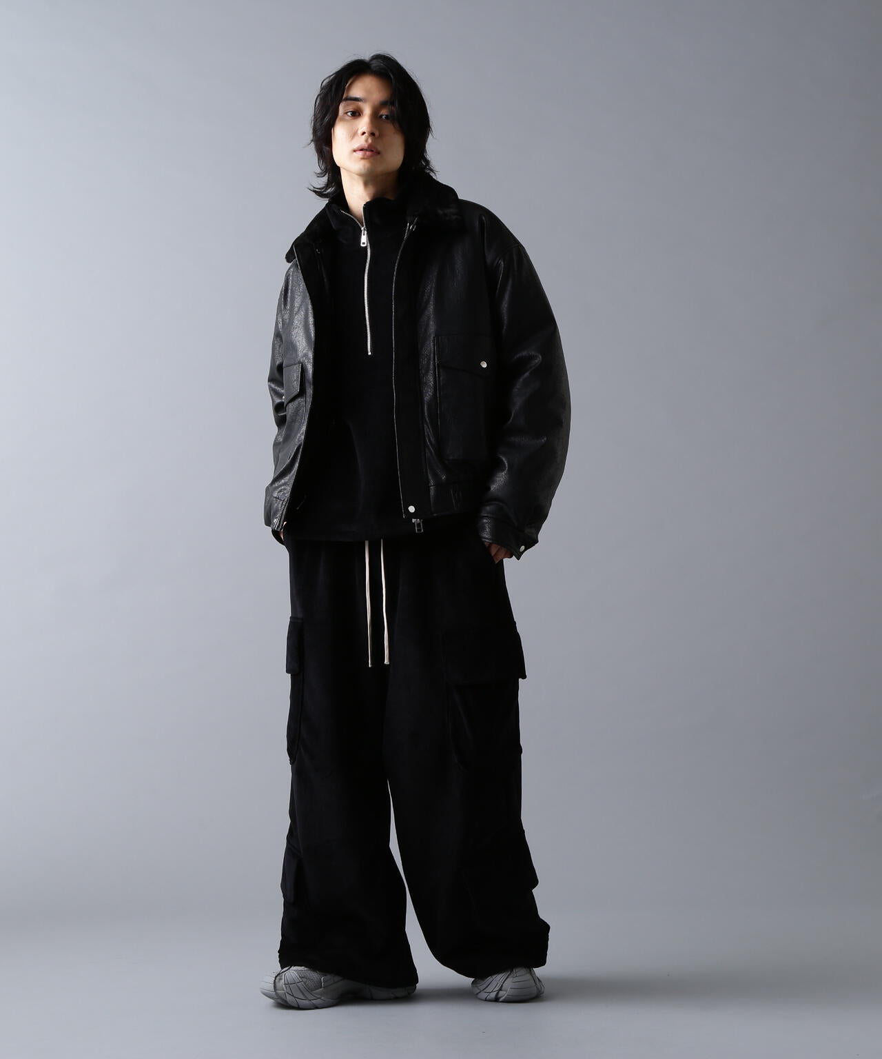 DankeSchon/ダンケシェーン/PULEATHER A2 BLOUSON