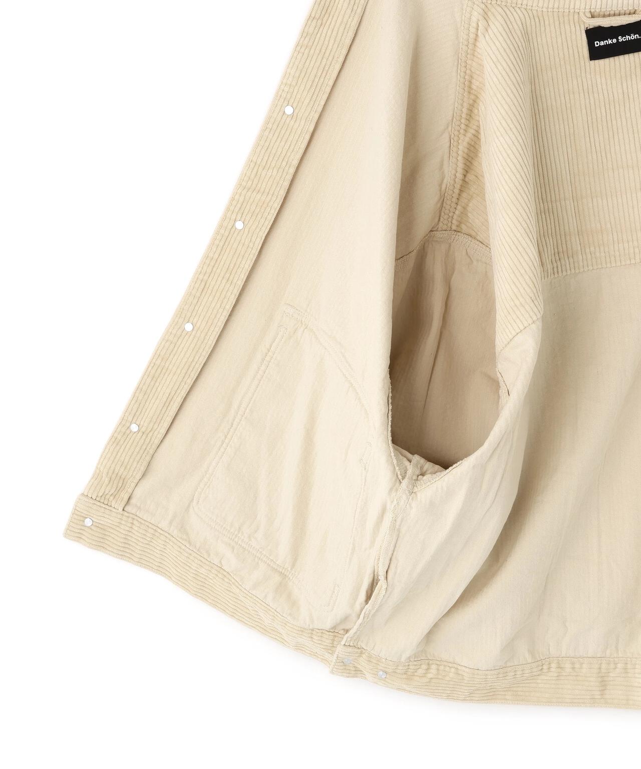 【WEB&DEPOT限定】DankeSchon/ダンケシェーン/CORDUROY CAVERALLS
