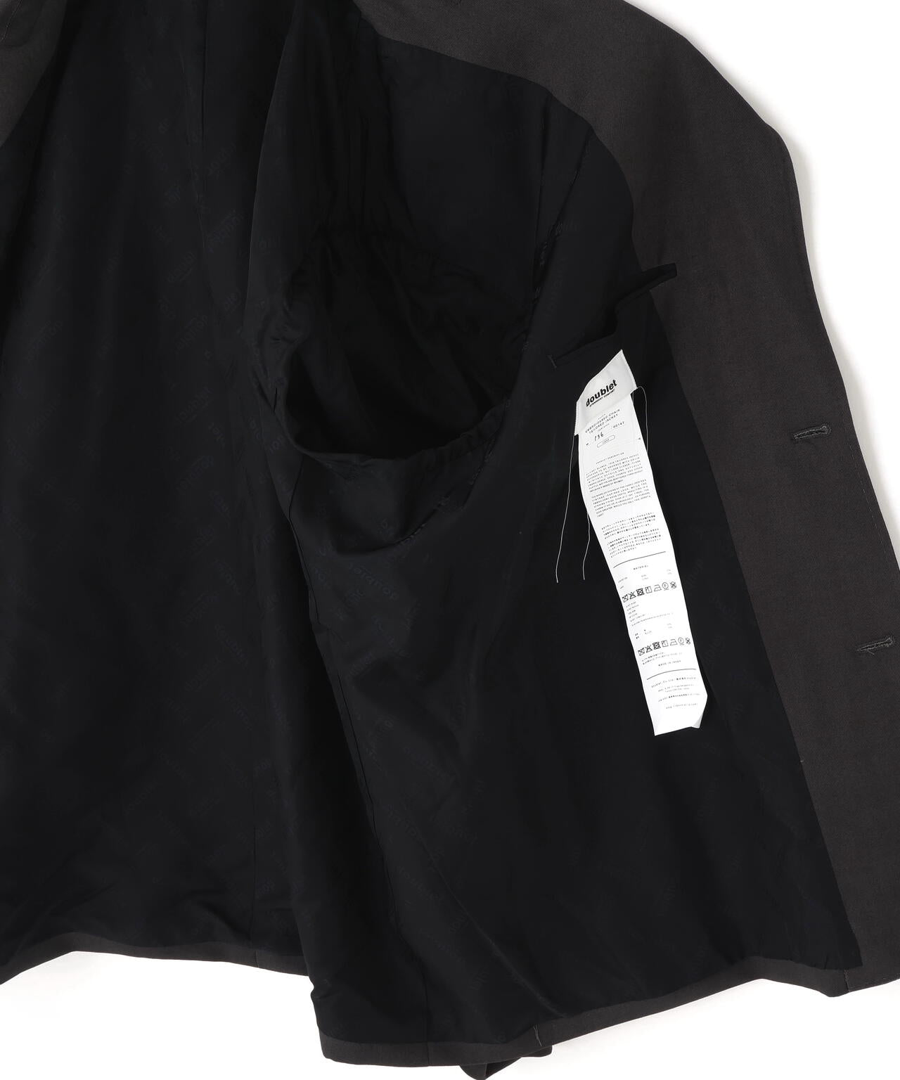 doublet/ダブレット/EMBROIDERED CHAIN TAILORED JACKET