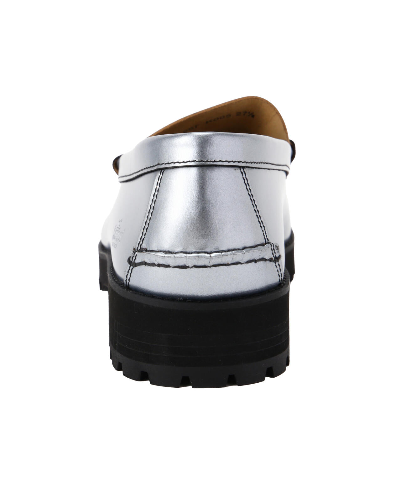 The Kenford Fineshoes/ケンフォードファインシューズ/COIN LOAFERS SILVER×BLACK