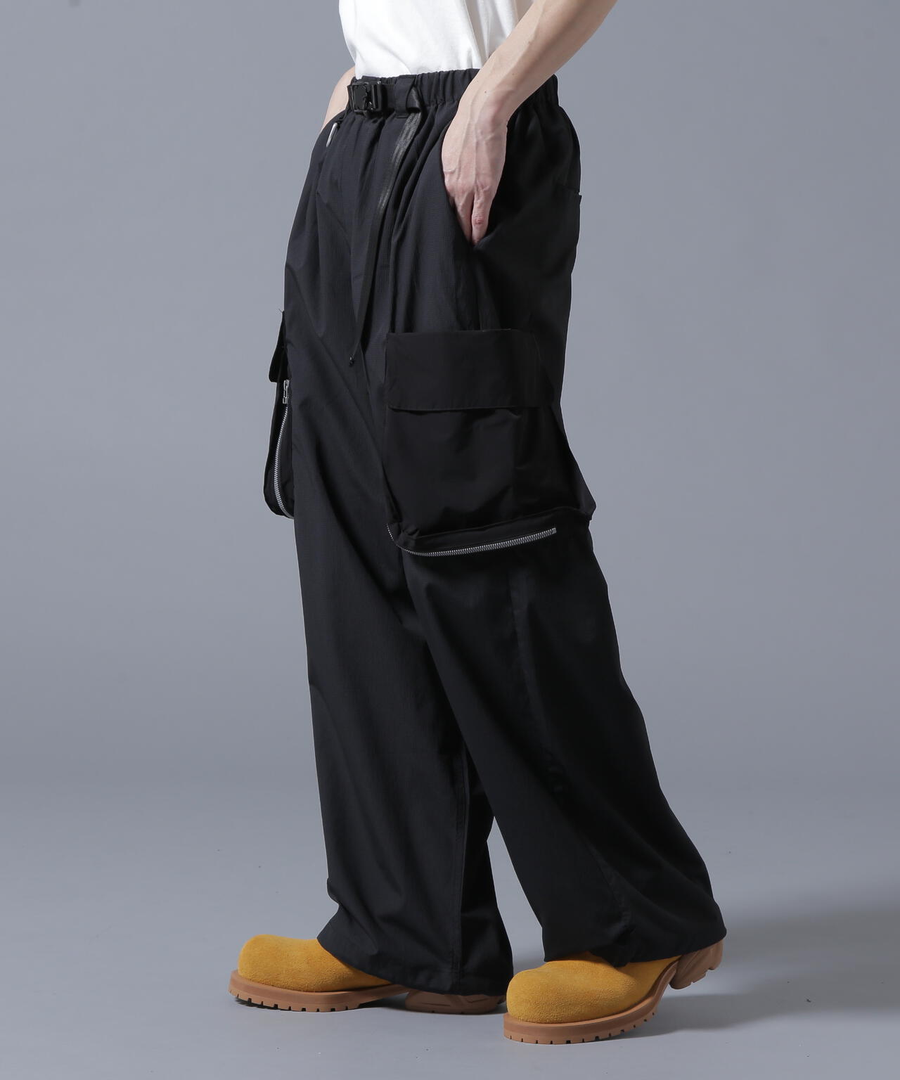 DankeSchon/ダンケシェーン/SWITCH NYLON CARGO PANTS