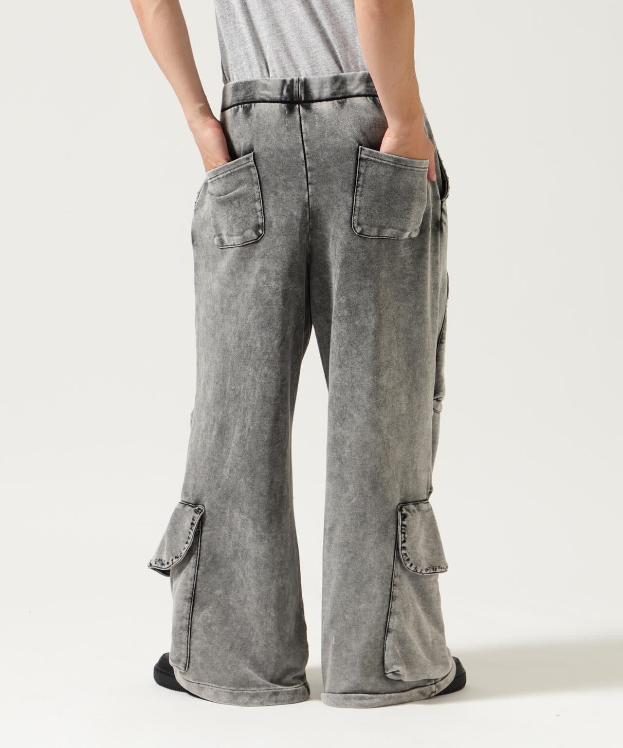 DankeSchon/ダンケシェーン/CHEMICAL SWEAT CARGO PANTS
