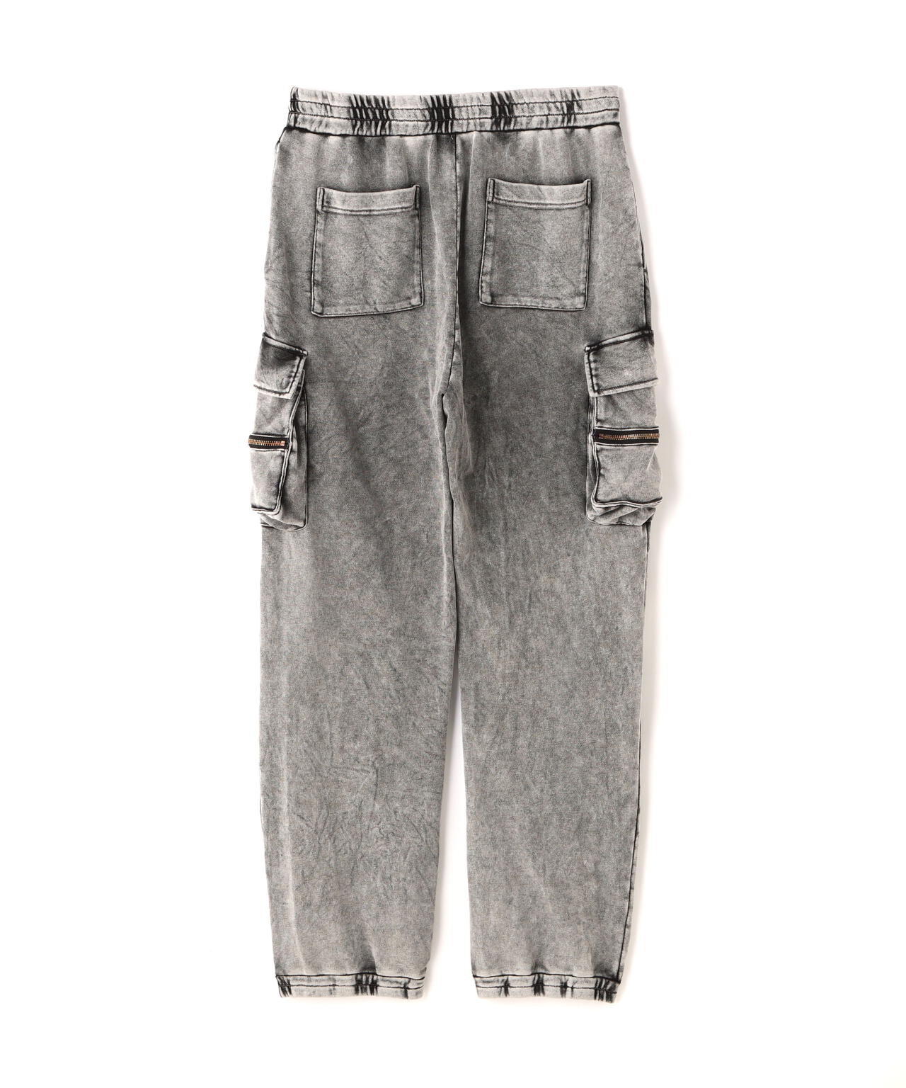 【WEB&DEPOT限定】DankeSchon/ダンケシェーン/SWEAT W-POCKET CARGO PANTS