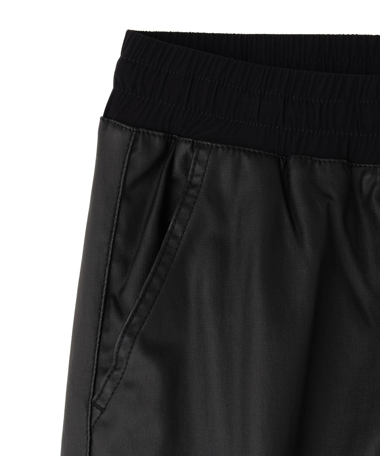 DankeSchon/ダンケシェーン/COATING FLAP ZIP POCKET PANTS