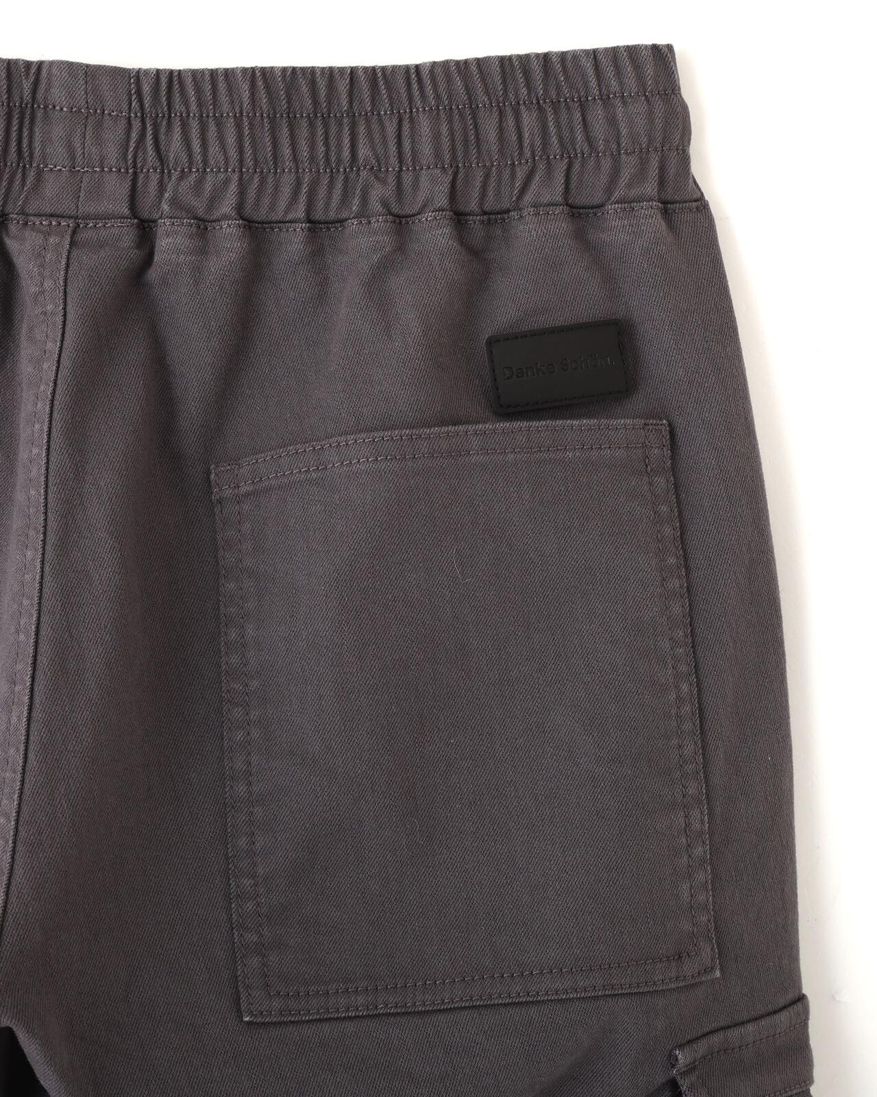 WEB&DEPOT限定/DankeSchon/ダンケシェーン/STRETCH TWILL FLAP CARGO PANTS