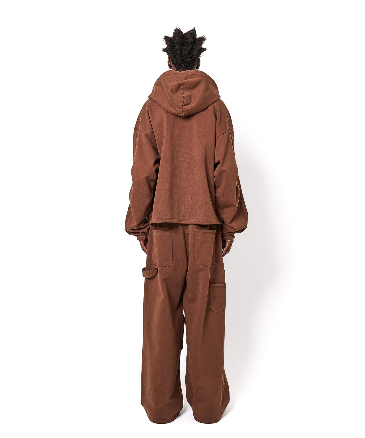 DankeSchon/ダンケシェーン/480HW SWEAT W-KNEE PAINTER PANTS