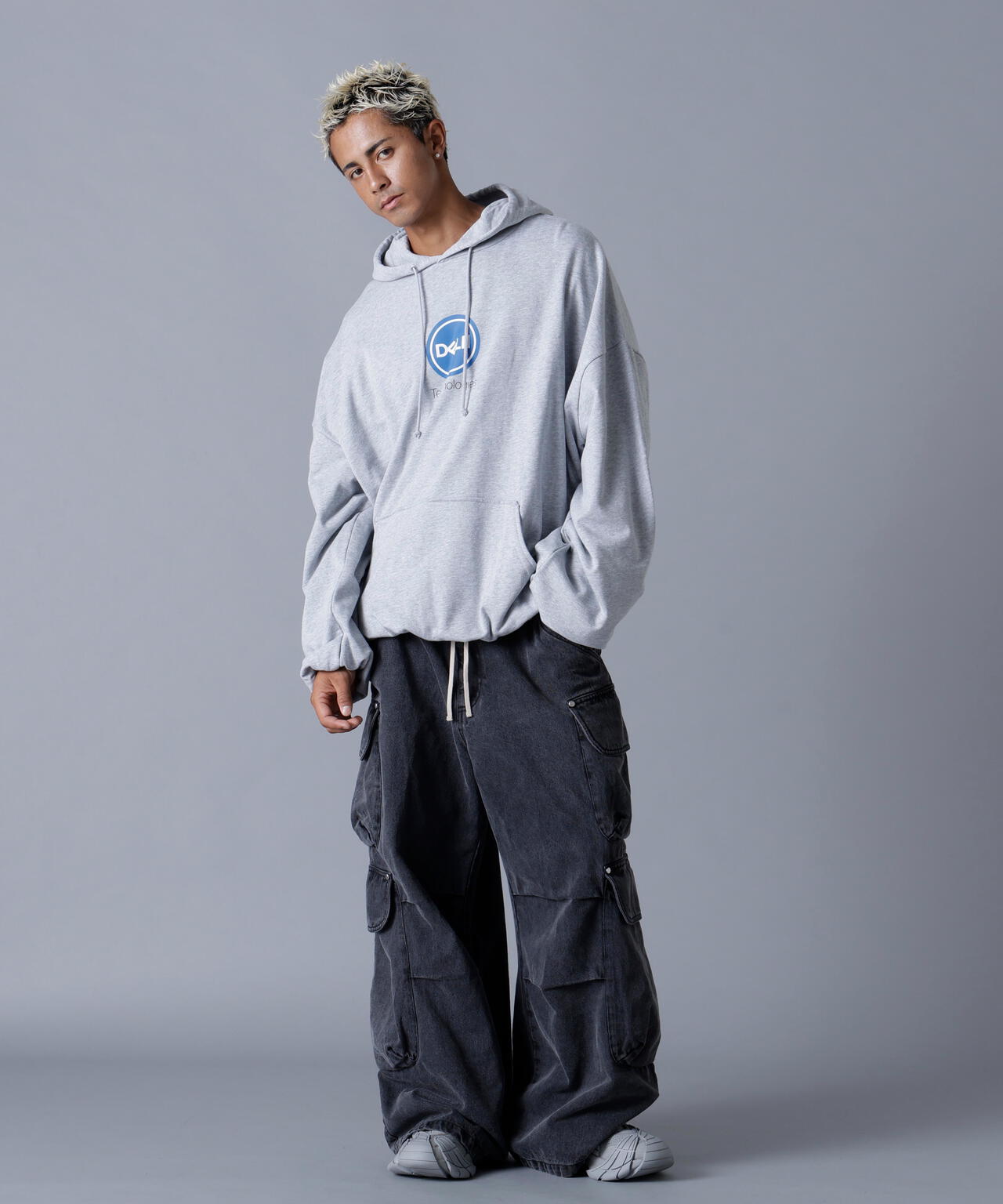 DankeSchon/ダンケシェーン/12OZ CHEMICAL DENIM CARGO PANTS
