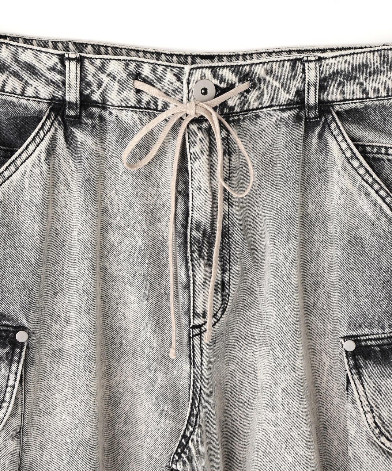 DankeSchon/ダンケシェーン/12OZ CHEMICAL DENIM CARGO PANTS