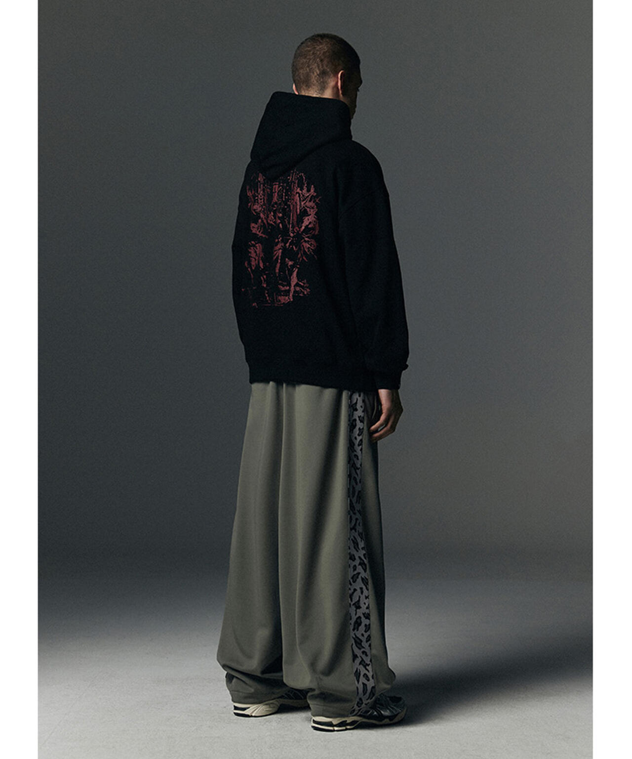 NOT4NERD/ノットフォーナード/LEOPARD LINE BALLOON PANTS