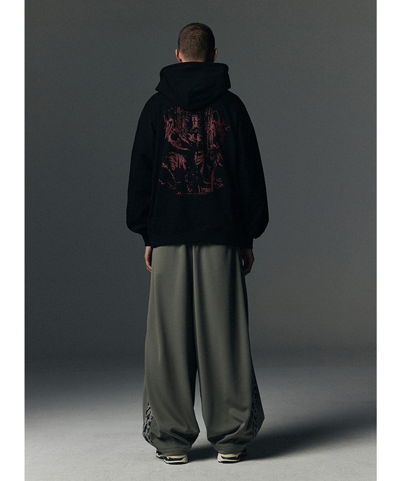 NOT4NERD/ノットフォーナード/LEOPARD LINE BALLOON PANTS