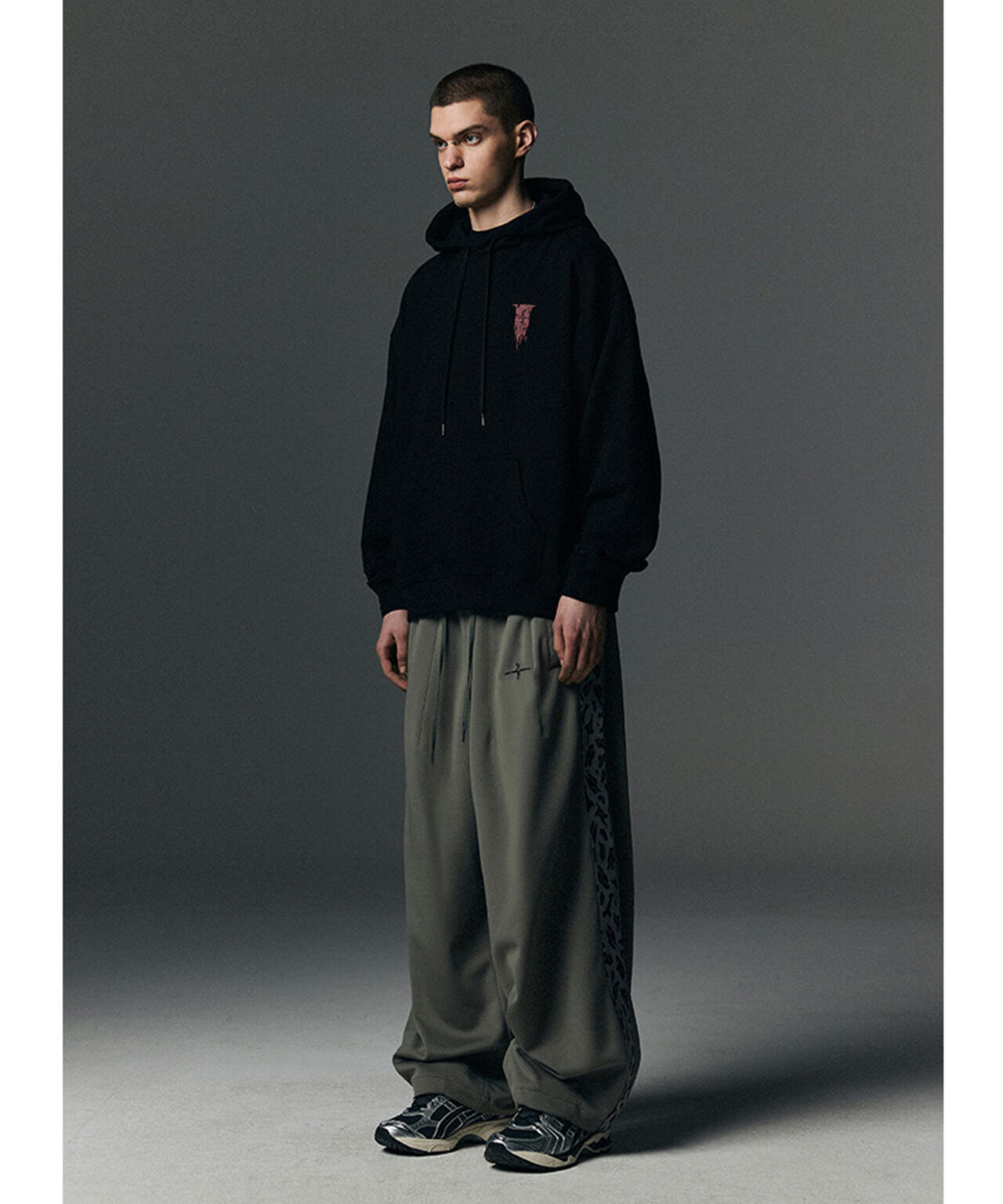 NOT4NERD/ノットフォーナード/LEOPARD LINE BALLOON PANTS