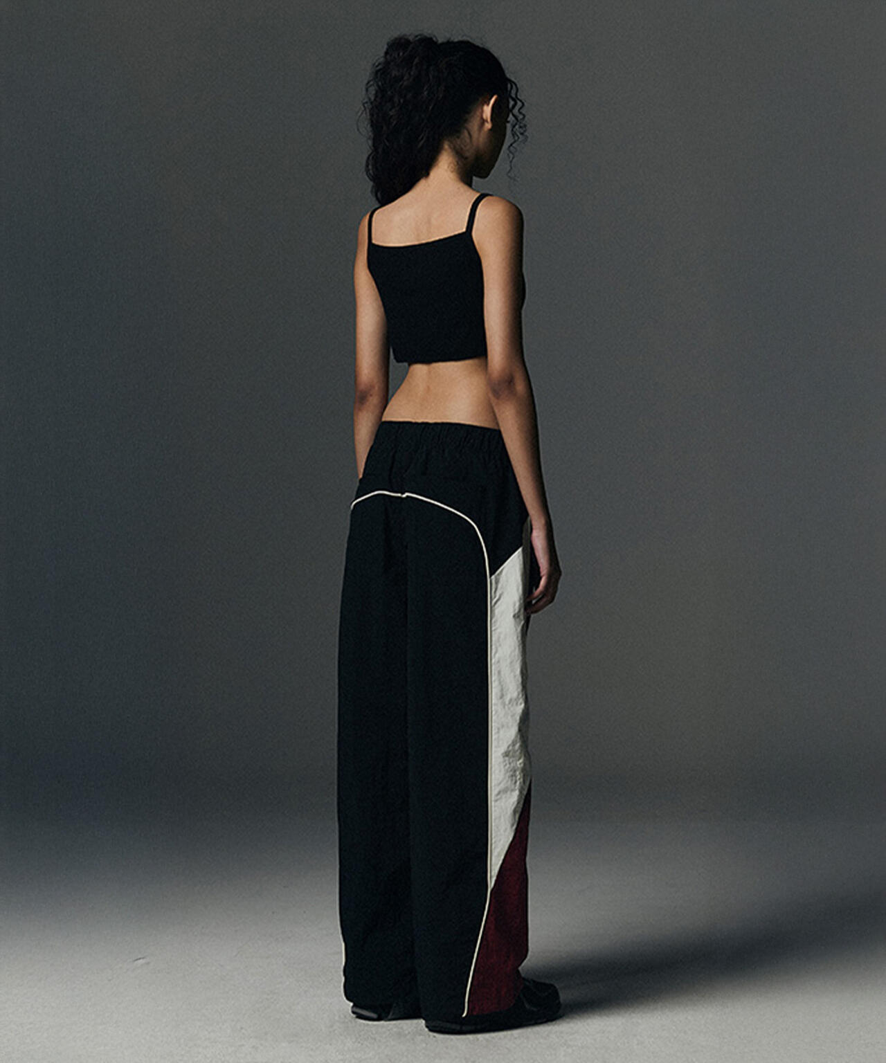 NOT4NERD/ノットフォーナード/COLOUR BLOCK NYLON PANTS