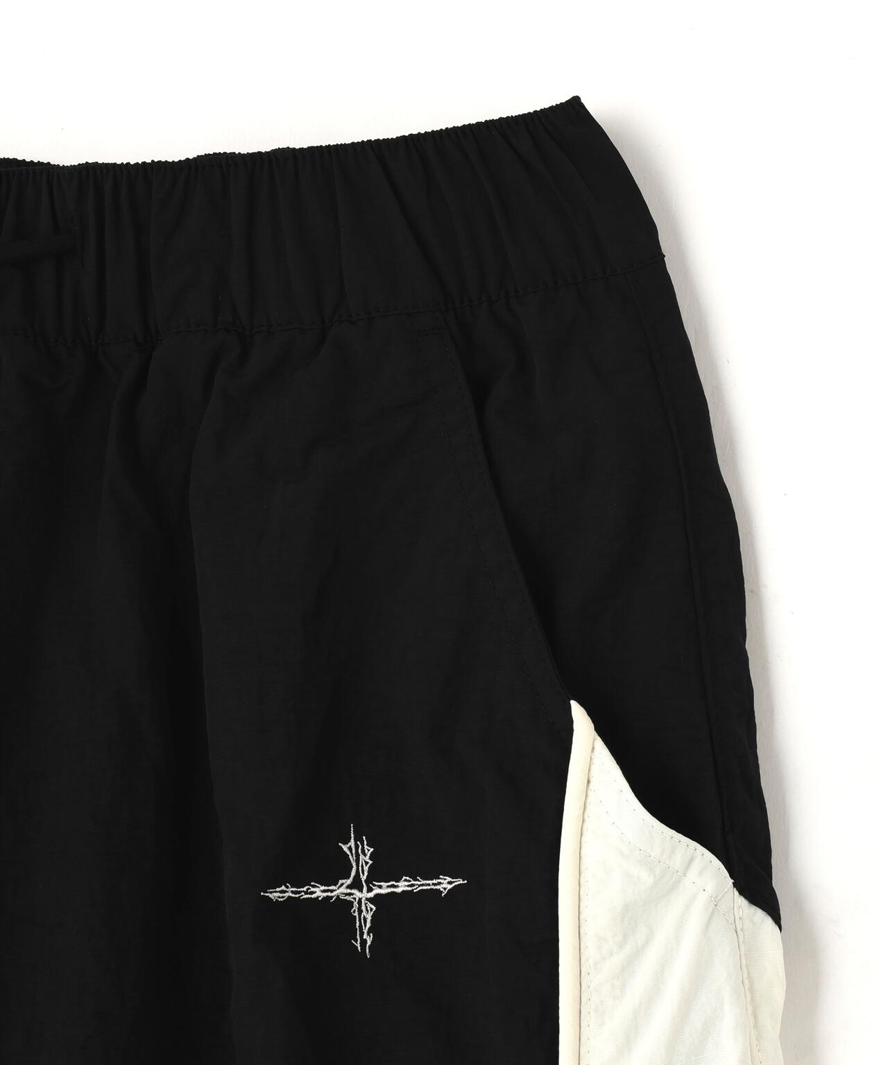 NOT4NERD/ノットフォーナード/COLOUR BLOCK NYLON PANTS