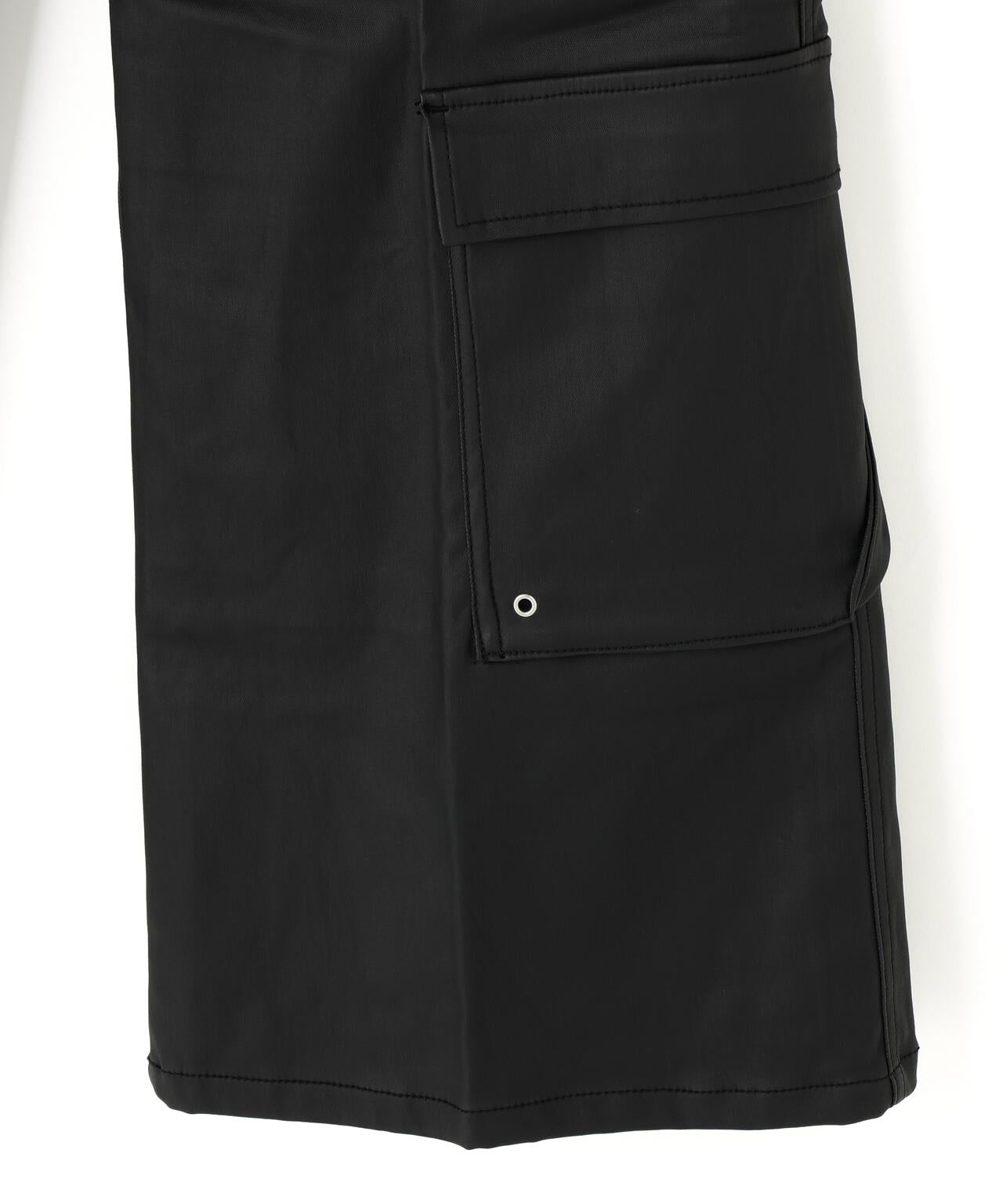 DankeSchon/ダンケシェーン/COATING FLARE CARGO PANTS