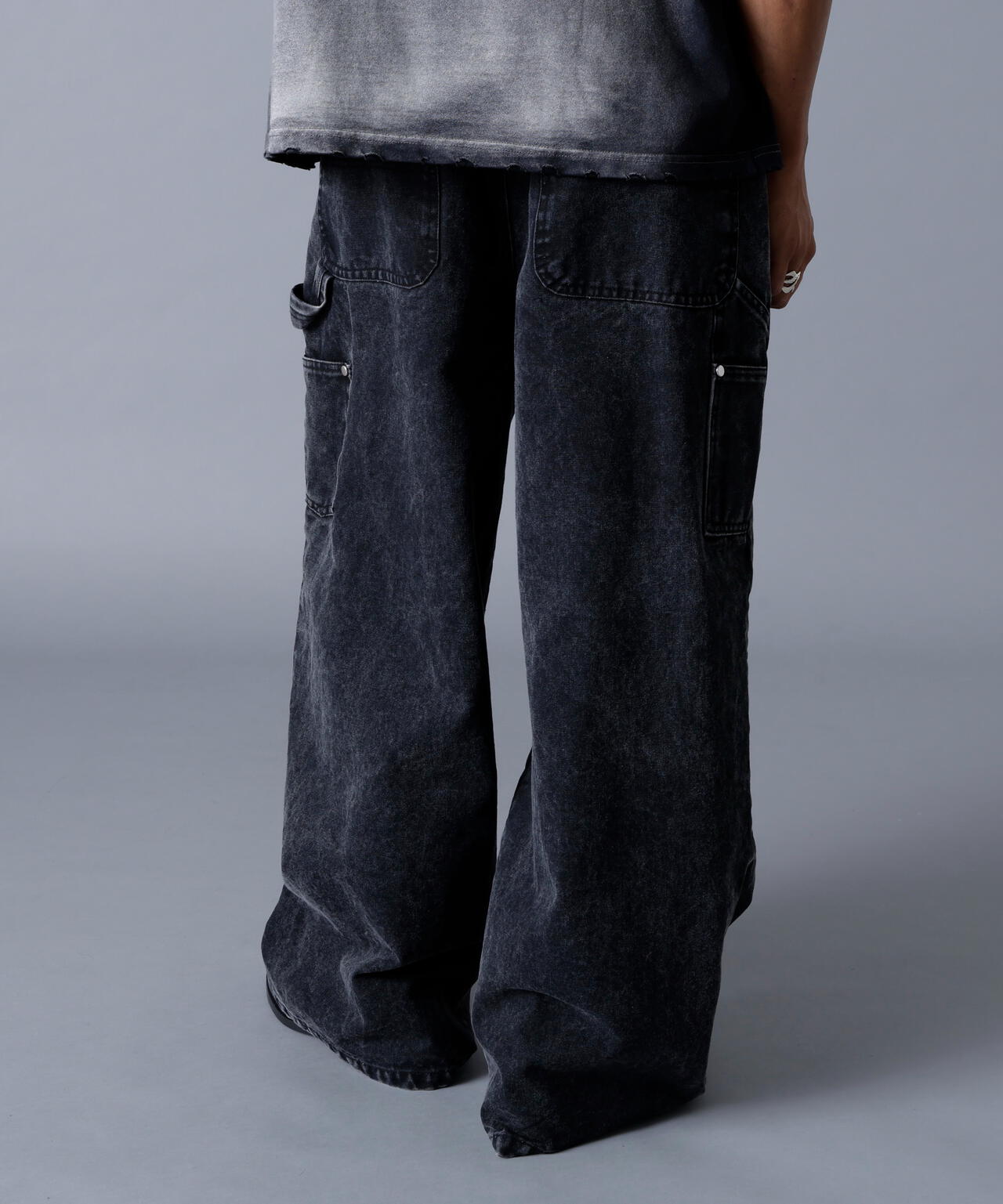 DankeSchon/ダンケシェーン/DUCK W-KNEE PANTS