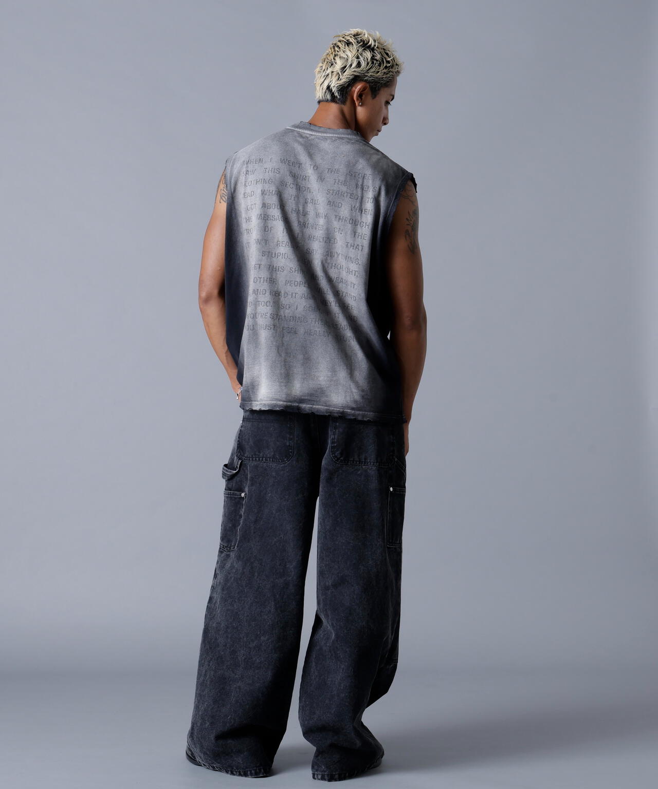 DankeSchon/ダンケシェーン/DUCK W-KNEE PANTS