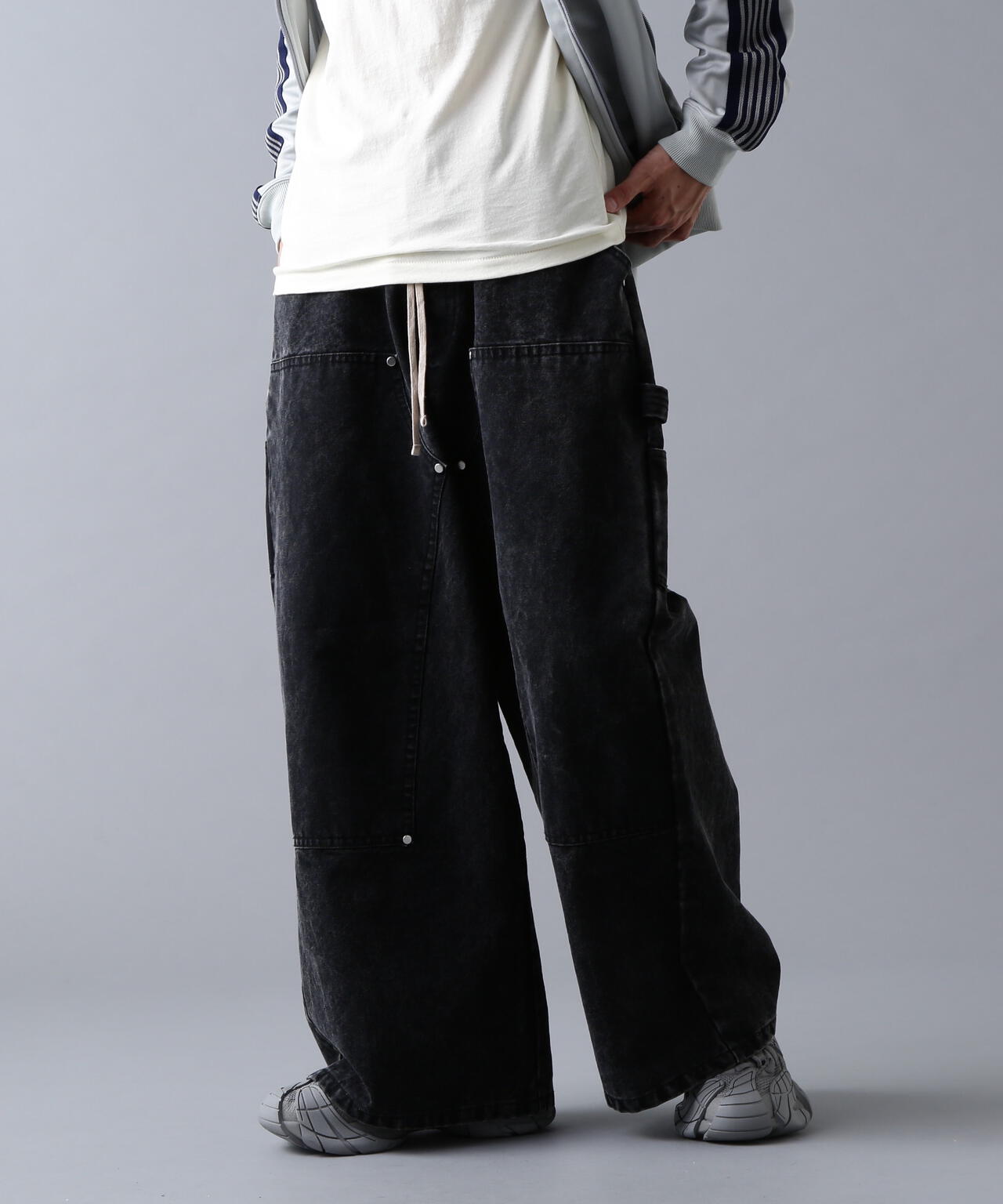 DankeSchon/ダンケシェーン/DUCK W-KNEE PANTS