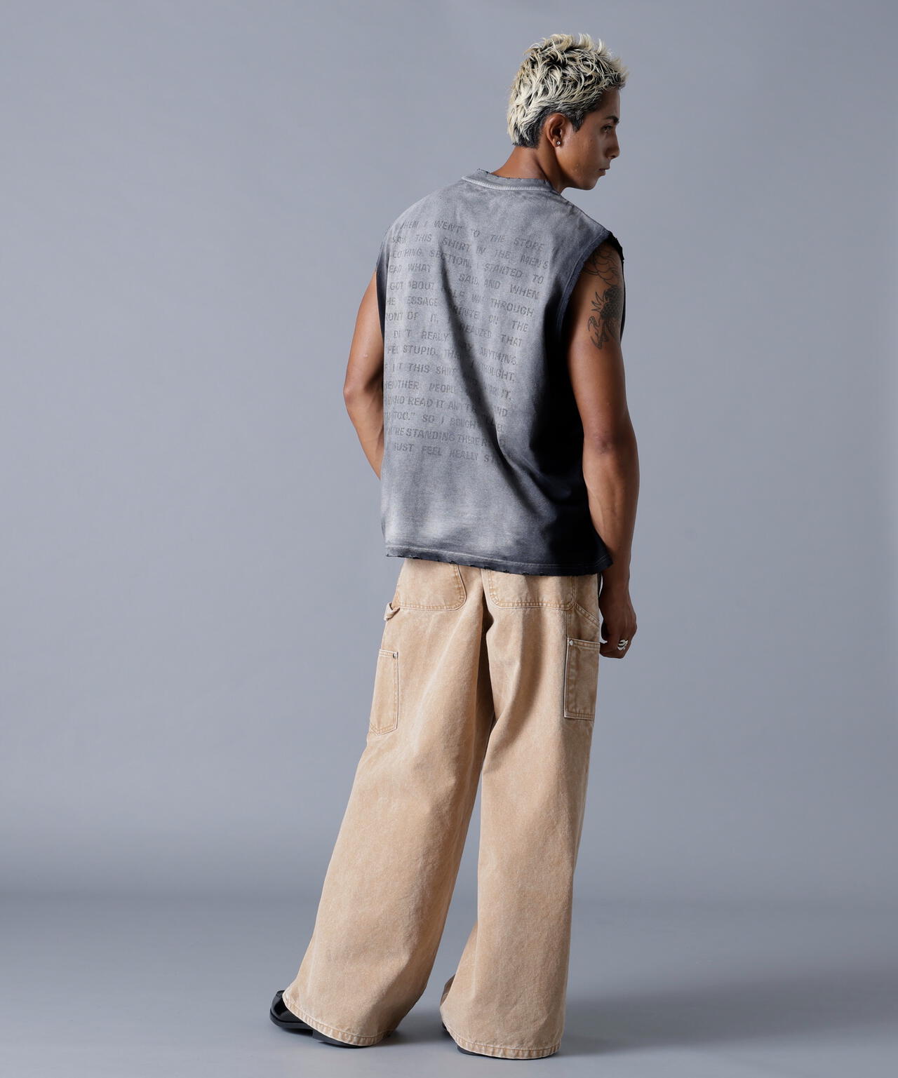 DankeSchon/ダンケシェーン/DUCK W-KNEE PANTS