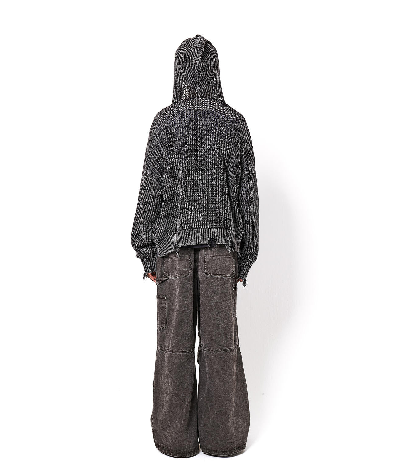 DankeSchon/ダンケシェーン/PIGMENT TWILL W-KNEE PANTS