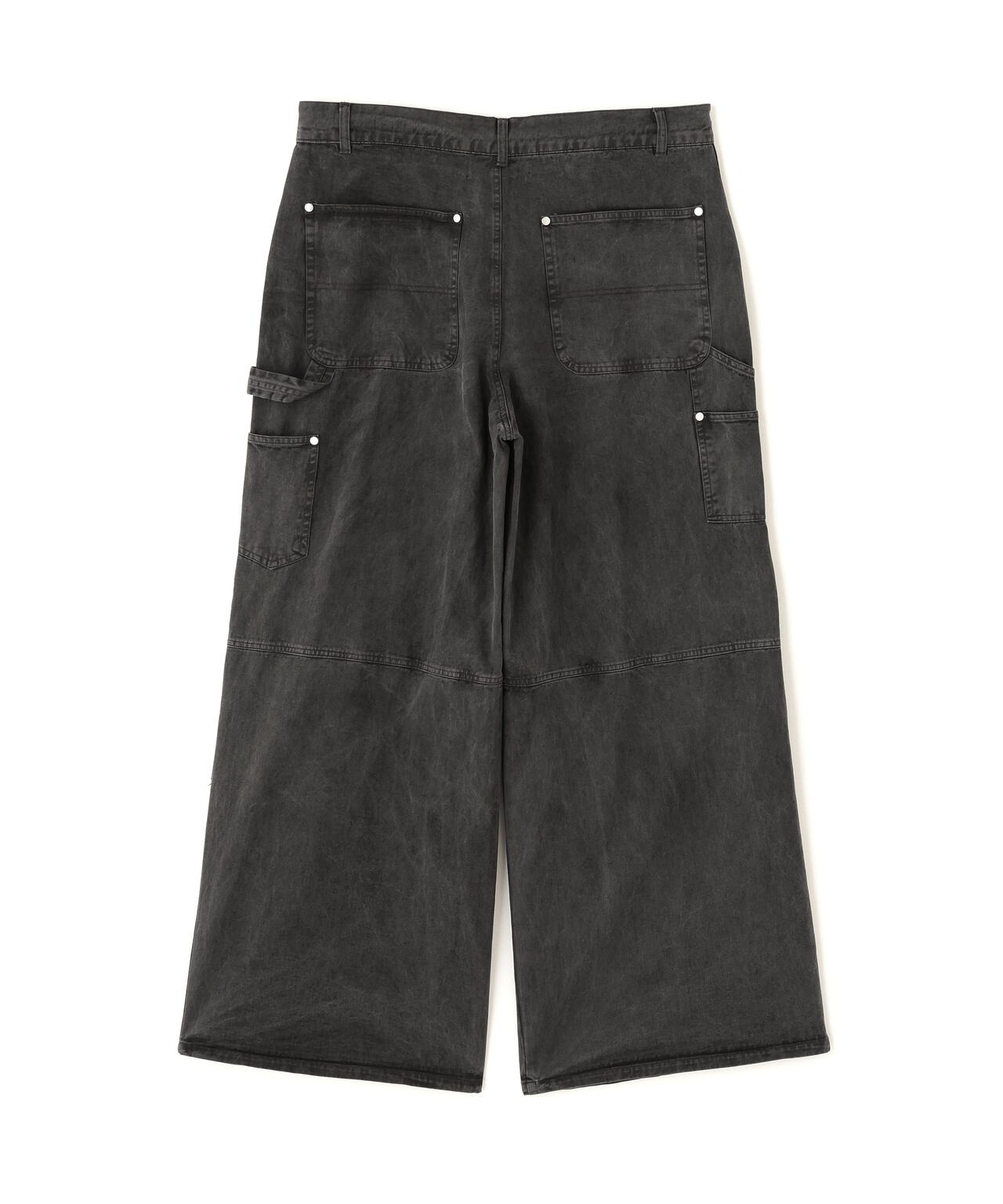 DankeSchon/ダンケシェーン/PIGMENT TWILL W-KNEE PANTS