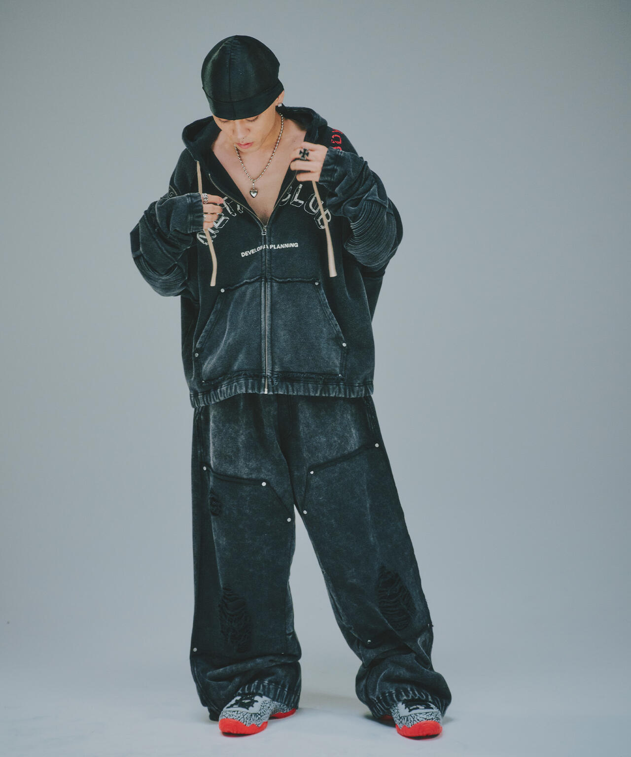 DankeSchon/ダンケシェーン/490HW CHEMICAL PANTS