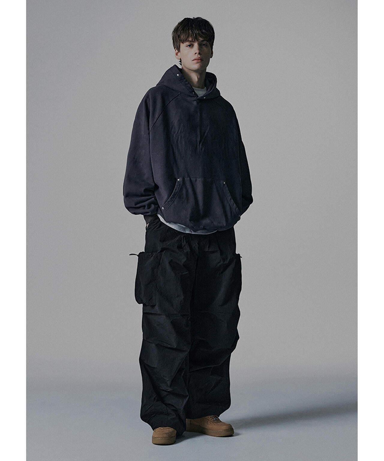 NOT4NERD/ノットフォーナード/NYLON BIG POCKET CARGO PANTS