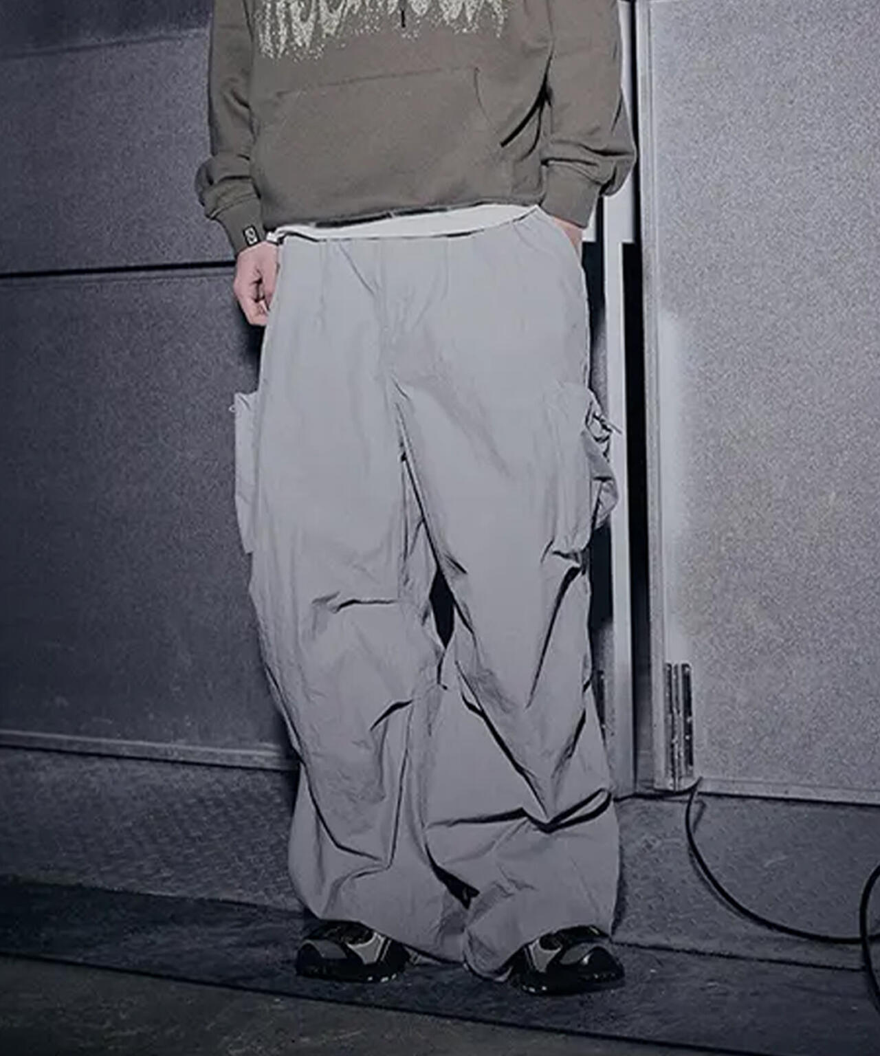NOT4NERD/ノットフォーナード/NYLON BIG POCKET CARGO PANTS