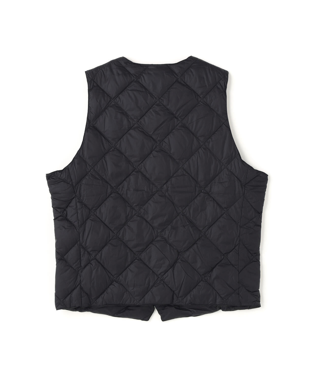 TAION/タイオン/SINGLE SNAP BUTTON DOWN GILET【MEN】