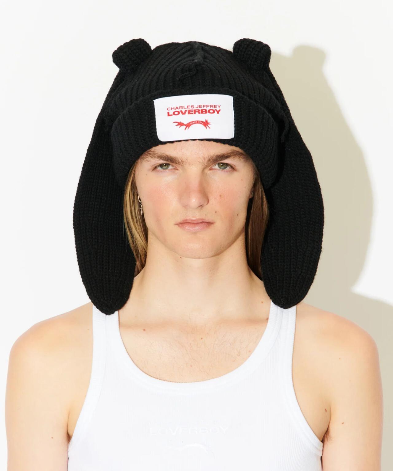 Charles Jeffrey LOVERBOY/チャールズジェフリーラバーボーイ/CHUNKY RABBIT BEANIE