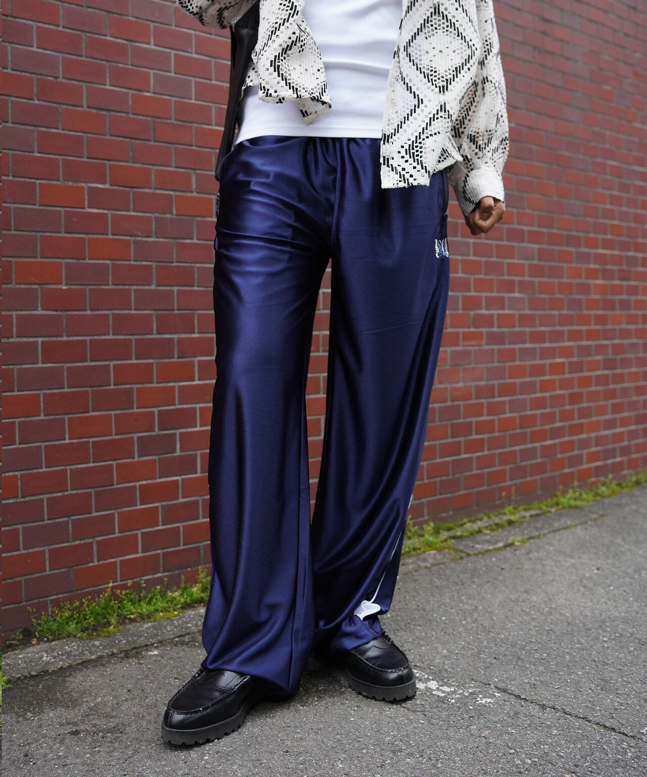 NEEDLES/ニードルズ/TRACK PANT - TRICOT SATEEN