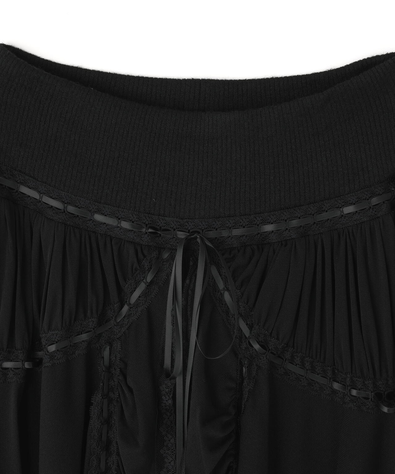 Nφdress/ノードレス/Flared Hem Knit Slim Pants