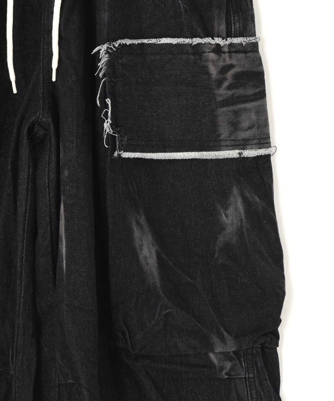 SIS/エスアイエス/Damage Denim Cargo Pants