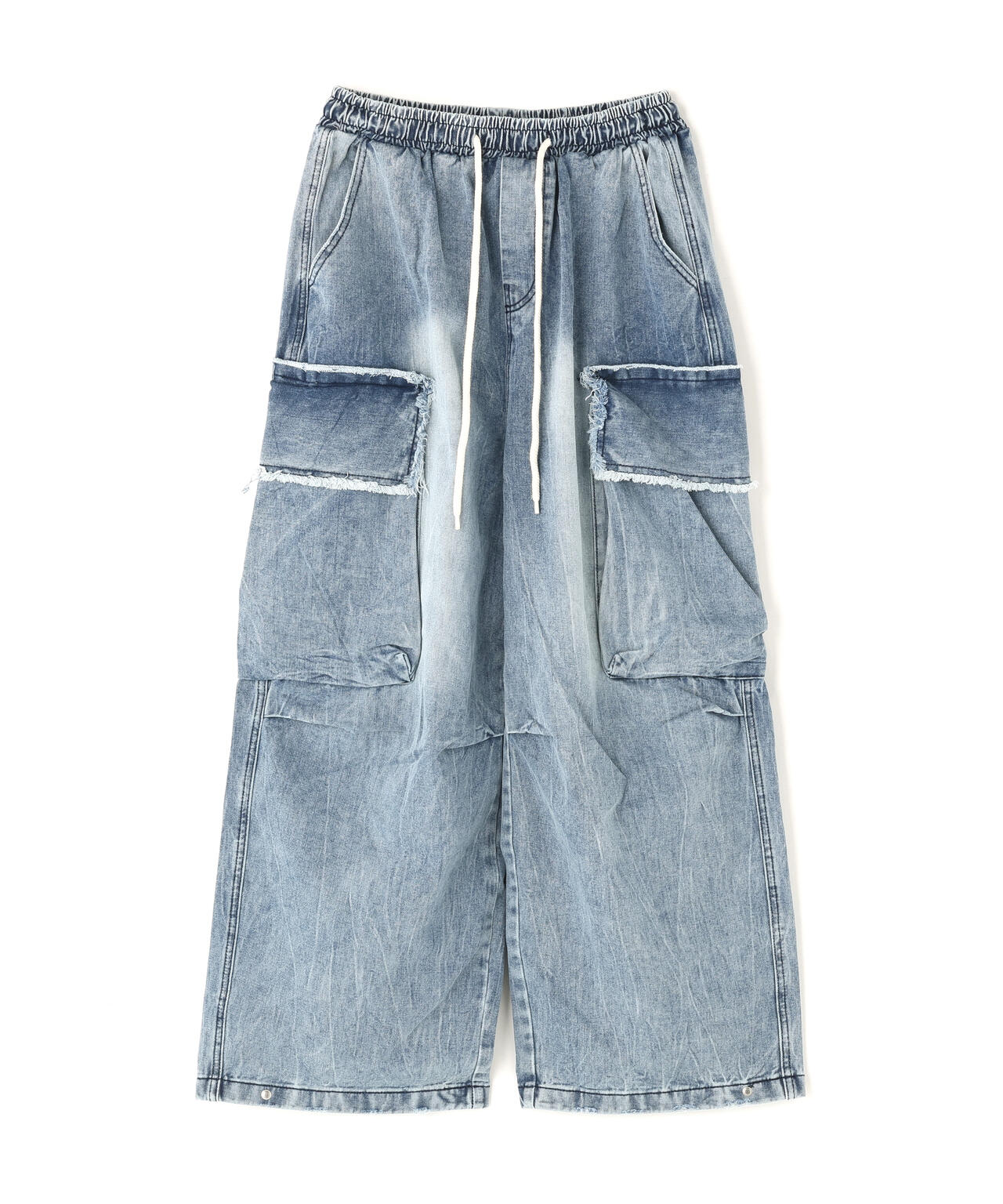 SIS/エスアイエス/Damage Denim Cargo Pants