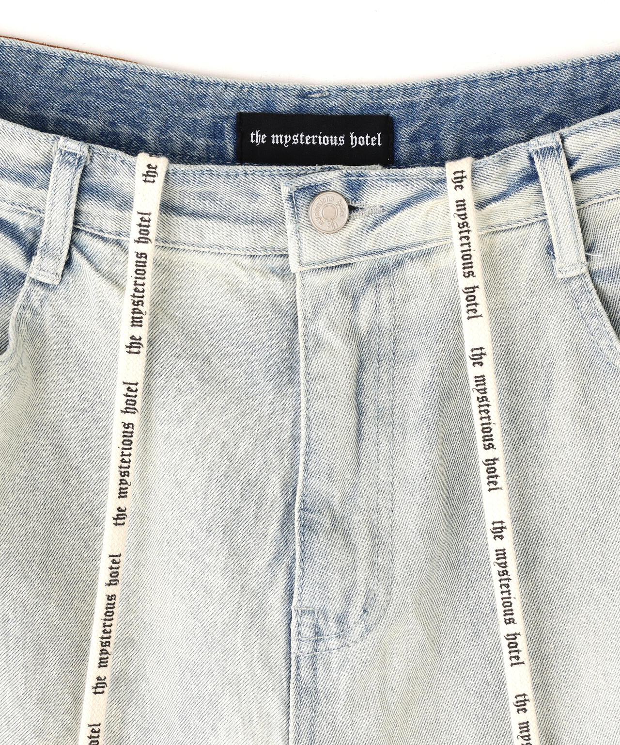 THE MYSTERIOUS HOTEL/ザ ミステリアス ホテル/TMH WASHED LOGO DENIM