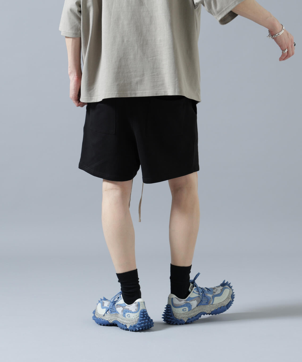 【WEB&DEPOT限定】WHITELAND/ホワイトランド/LOGO SWEAT SHORTS