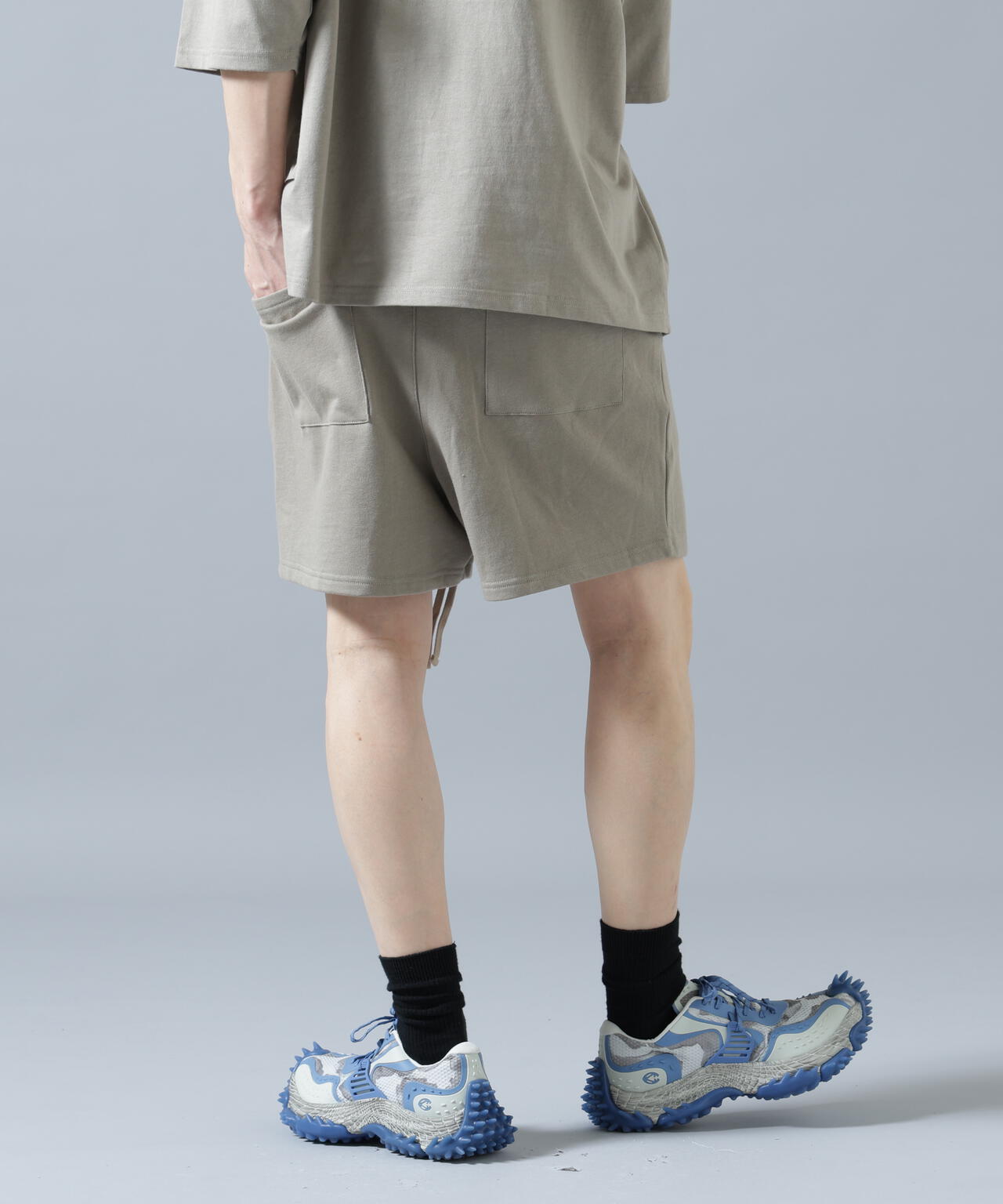 【WEB&DEPOT限定】WHITELAND/ホワイトランド/LOGO SWEAT SHORTS