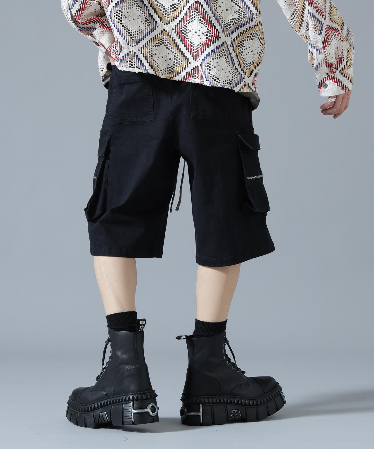 DankeSchon/ダンケシェーン/TCBLK CARGO SHORTS